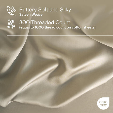 DOZ by SIJO fitted sheet pocket detail demonstrating 16-inch depth benefit: secure fit