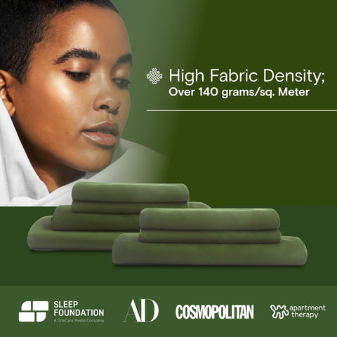 DOZ by SIJO hands touching fabric to show plush texture and cooling breathability benefit