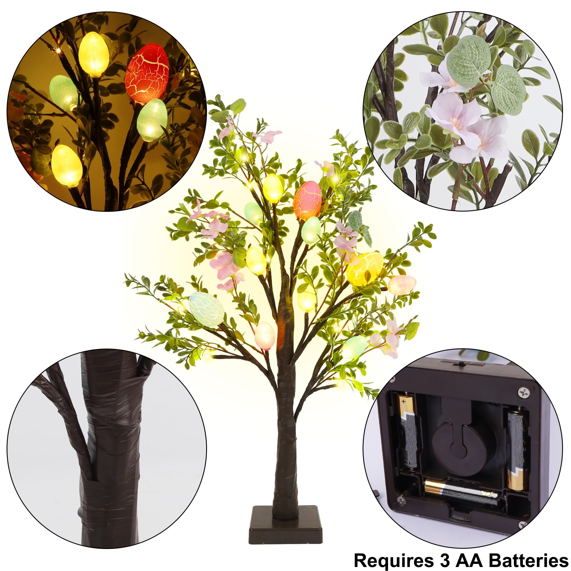 DR.DUDU 4-inch base and battery compartment view showing easy placement and cordless use