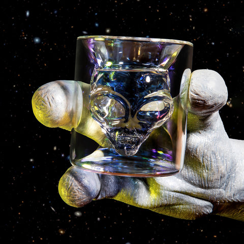 Dragon Glassware side view showing double-wall insulation benefit