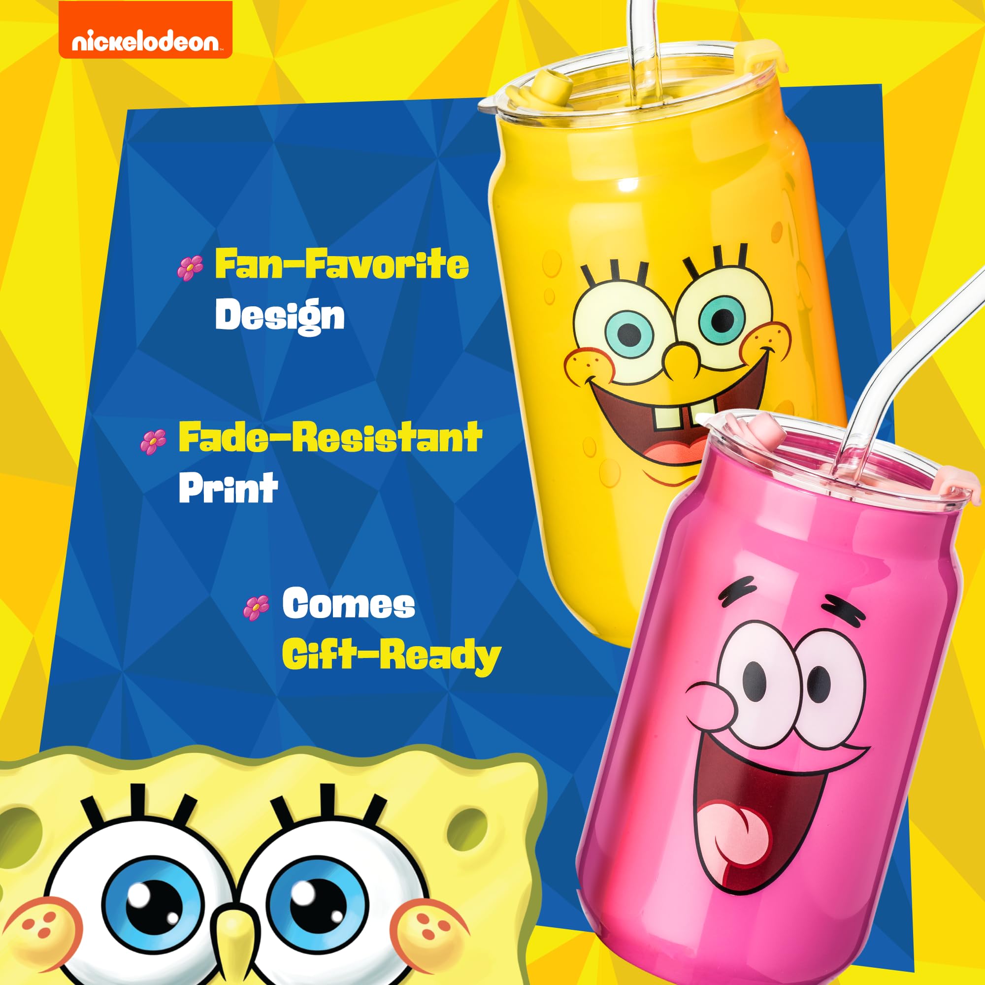 Dragon Glassware SpongeBob gift-ready packaging presenting a ready-to-give set benefit