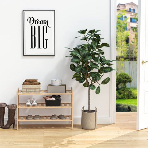 Dranixly close-up of carbonized bamboo grain highlighting durable, water-resistant texture