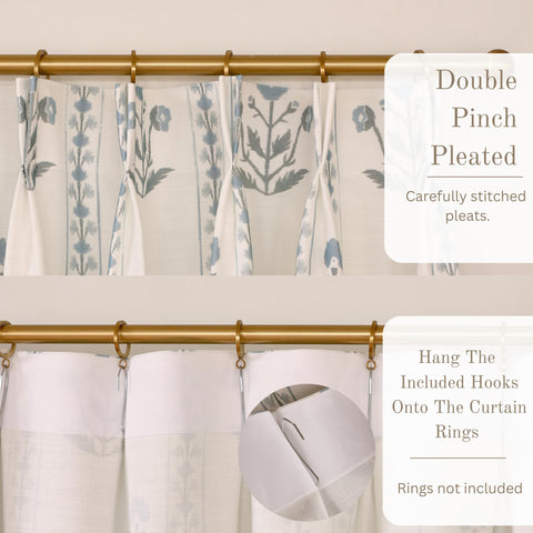 DrapePalette layered with sheers demonstrating layered privacy and depth