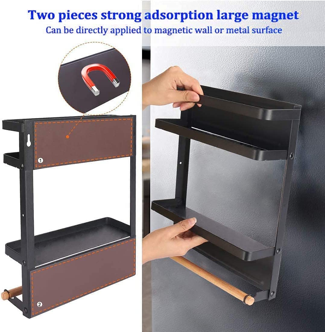 Dr.BeTree removable wooden rod holding paper towel for convenience