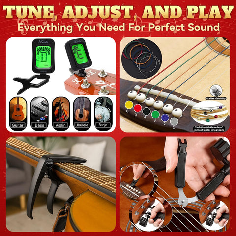 Drcurn close-up of varied guitar picks and fingerpicks showing texture benefits