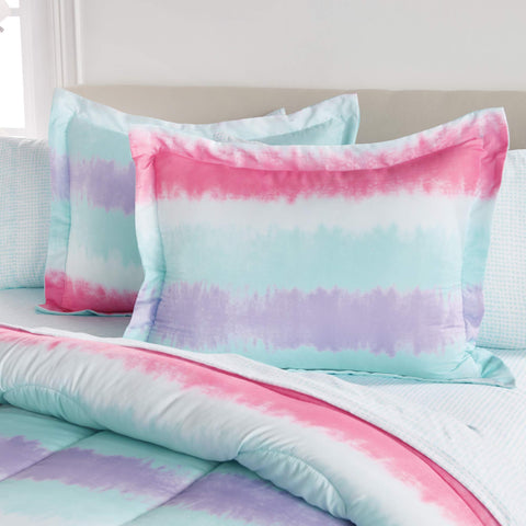 dream FACTORY close-up of microfiber texture showing softness and easy-care durability benefits