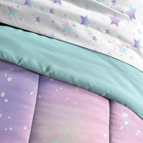 dream FACTORY styled bedroom with set on a twin bed showing transformed room and fun atmosphere benefit