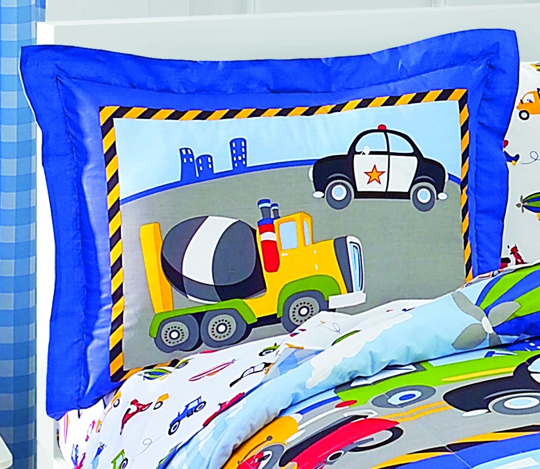 dream FACTORY child sitting on bed showing cozy comfort and durable construction