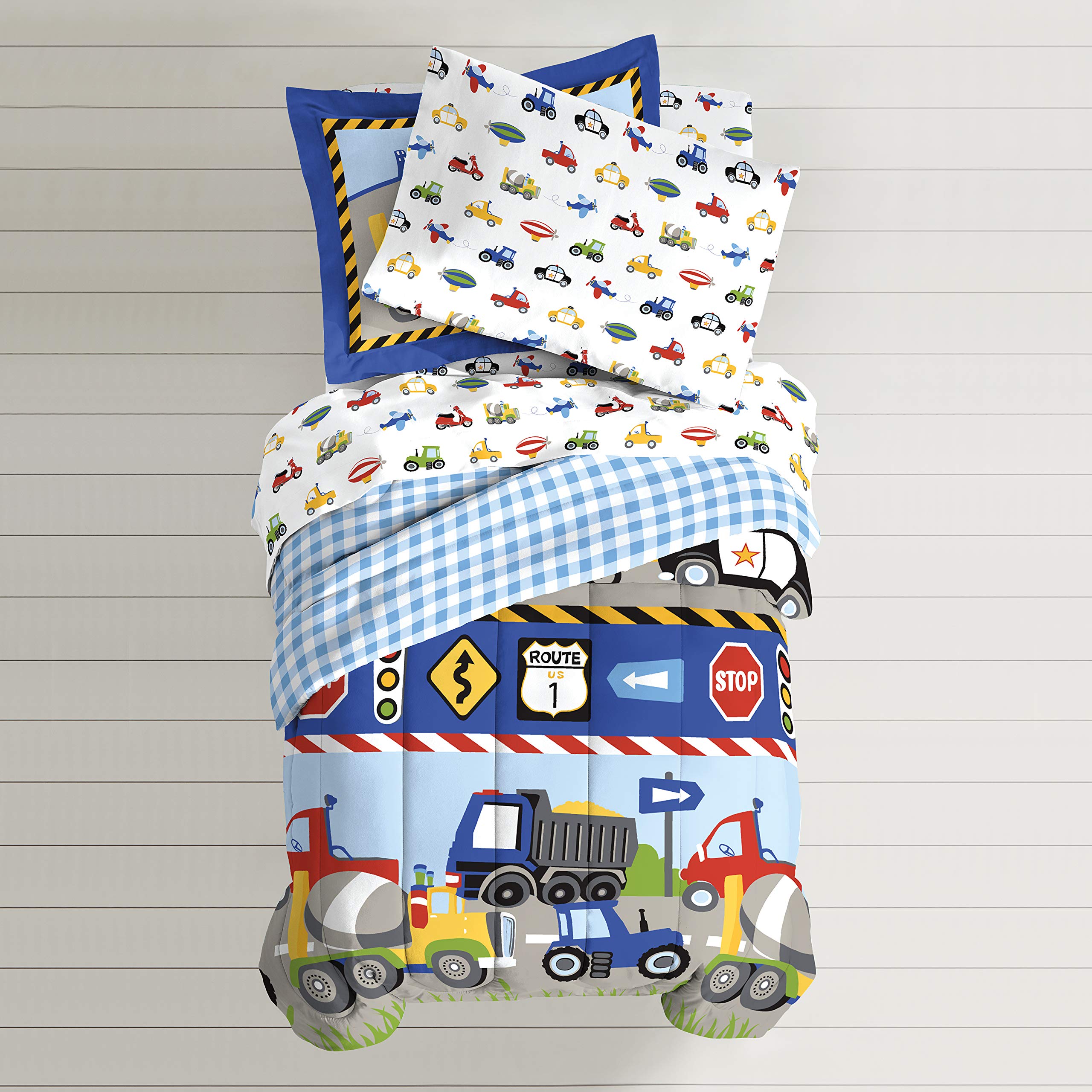 dream FACTORY styled bedroom with set installed displaying playful kid-friendly decor