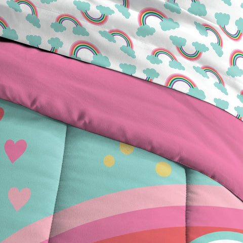 dream FACTORY styled bedroom display with set installed for playful kid-friendly appeal