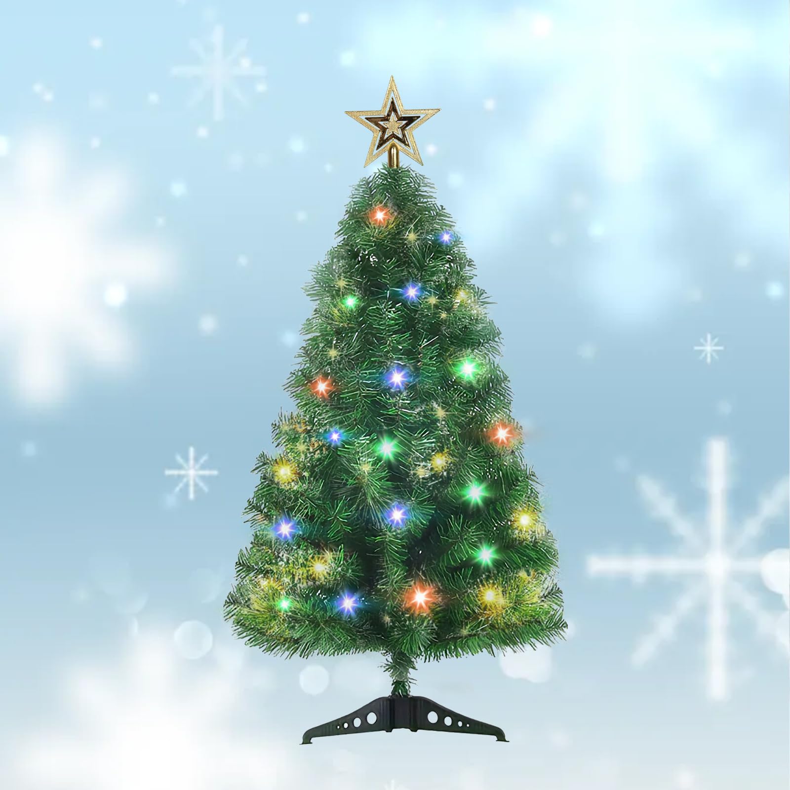 Dream Loom front view showing full 3ft tree and festive presentation