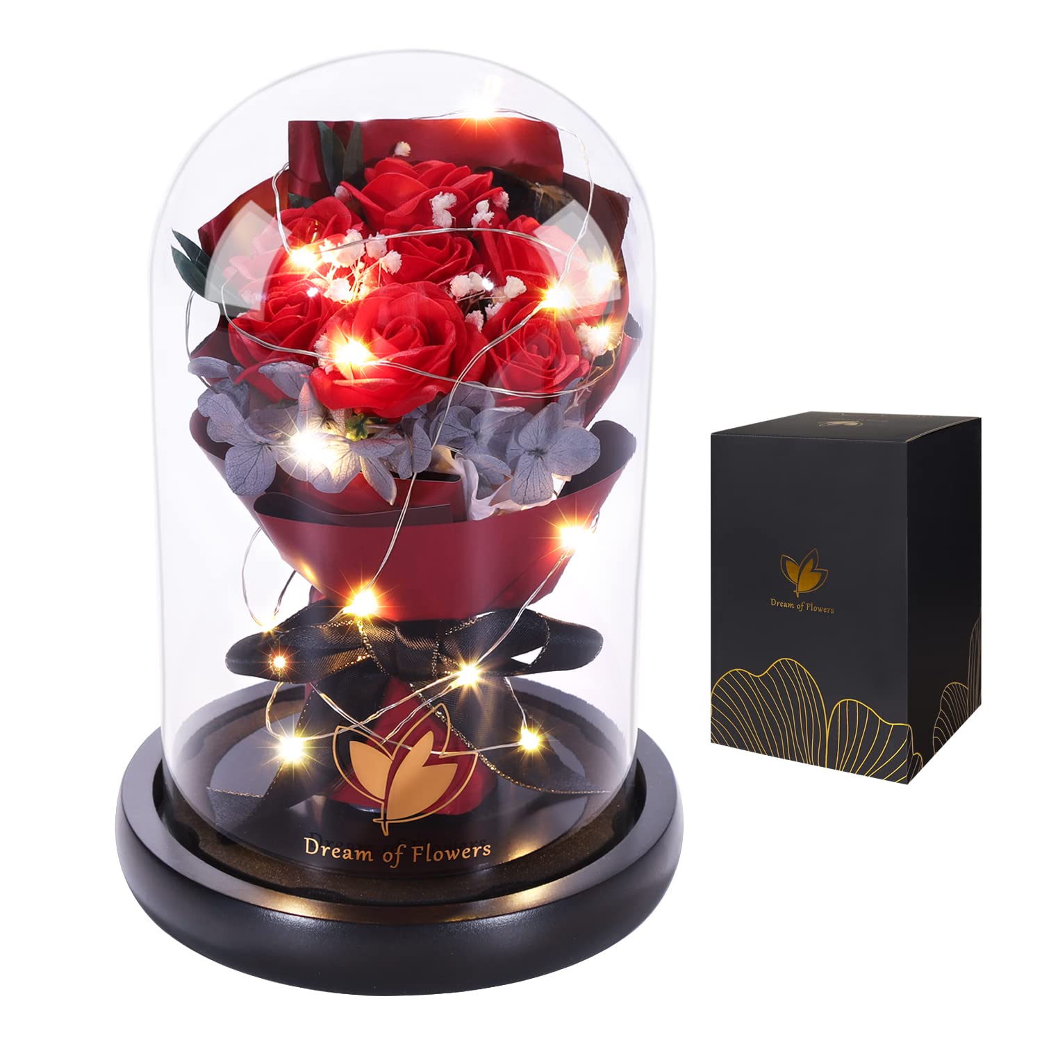 Dream of Flowers front packaging showing gift box and presentation benefit