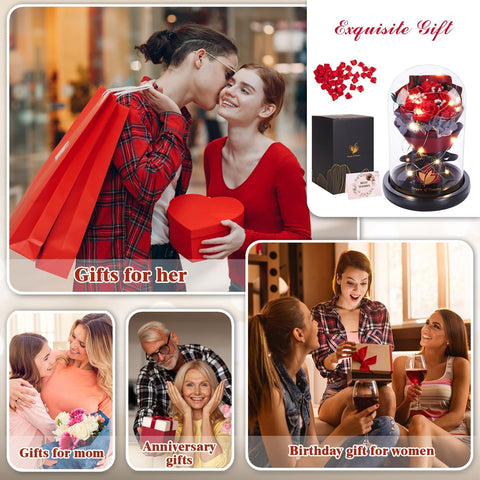 Dream of Flowers greeting card and box ready to gift with elegant presentation