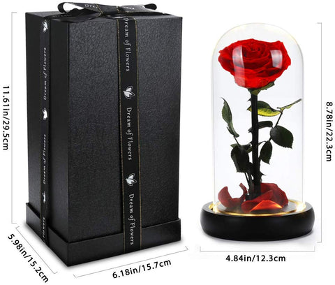Dream of Flowers open gift box presentation ready to give