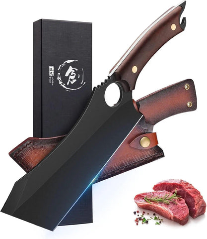 Dream Reach front view of cleaver showing balanced design and sturdiness