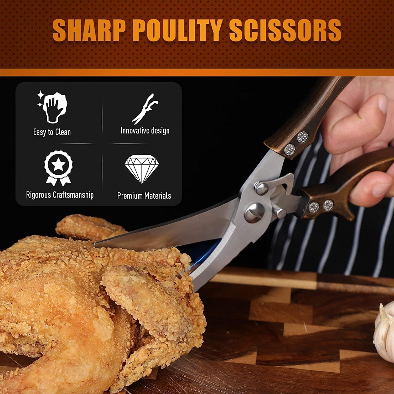 Dream Reach ergonomic seahorse-arc handle detail for comfortable anti-slip grip