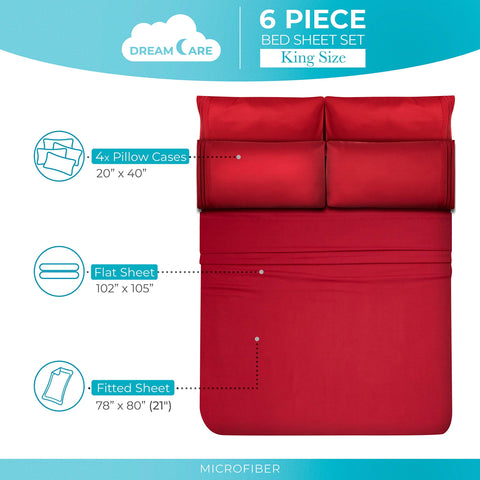 DREAMCARE folded flat sheet texture highlighting smooth, soft surface