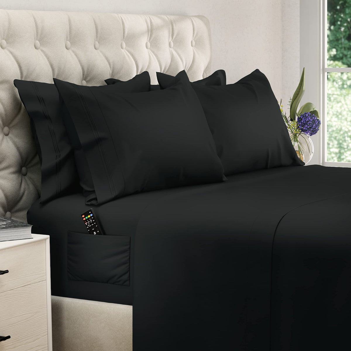 DREAMCARE front packaging showing 6-piece king set and durability benefit