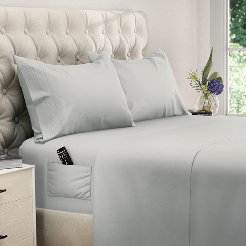 DREAMCARE front packaging showing full king sheet set and convenience