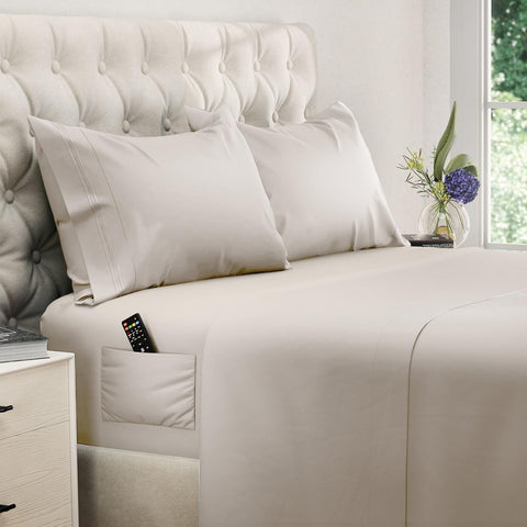 DREAMCARE front packaging showing king size set and beige color benefits softness