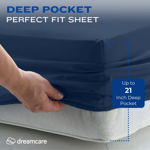 DREAMCARE side pocket holding a phone for easy bedside storage