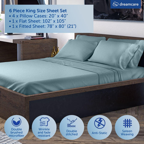 DREAMCARE side pocket holding phone and glasses for bedside convenience benefit