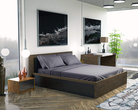 DREAMCARE fitted sheet on mattress illustrating extra-deep pocket fit up to 21 inches