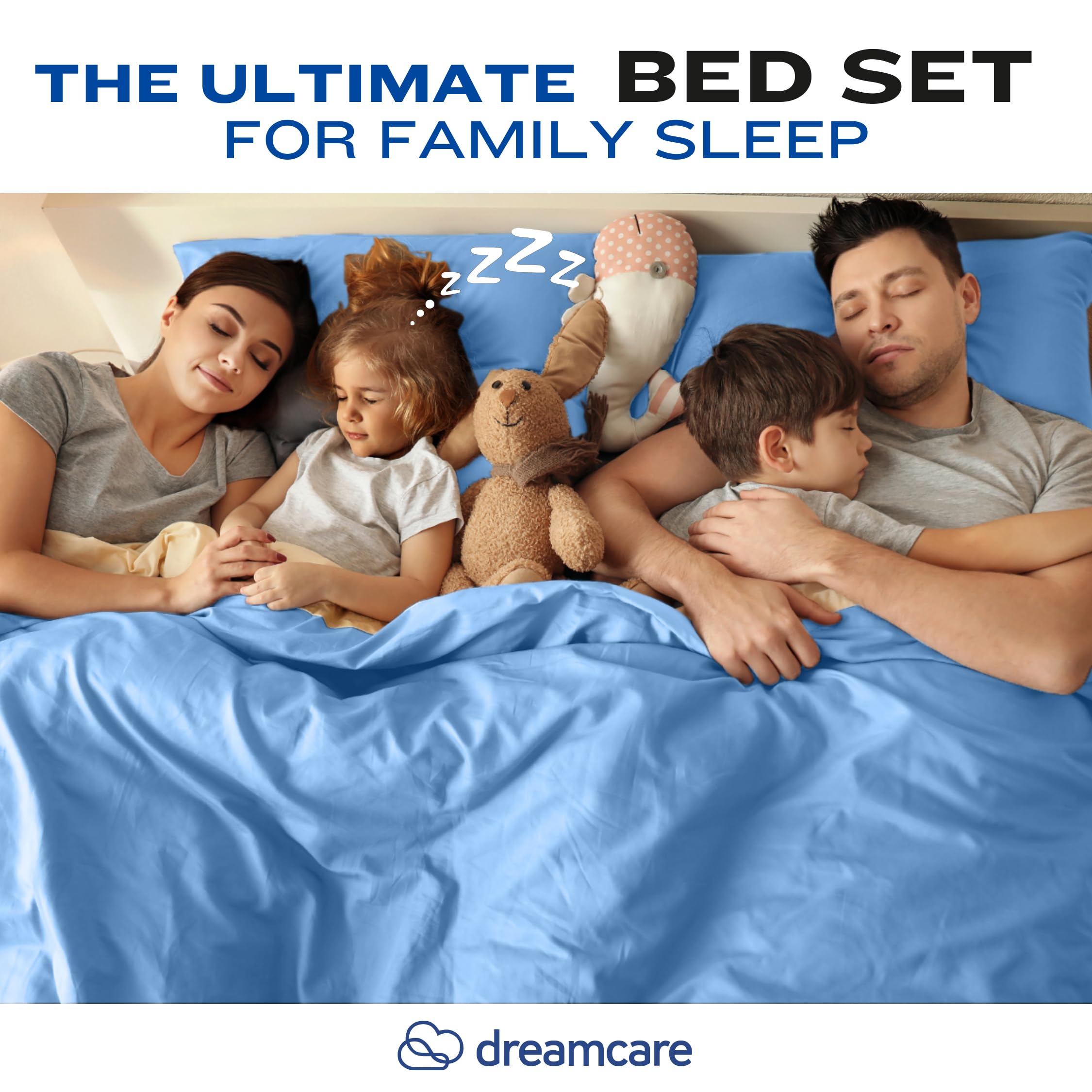 DREAMCARE care tag and size label for easy washing guidance
