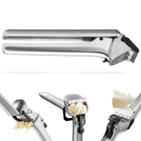Dreamfarm Garject front view showing compact design and easy grip benefit