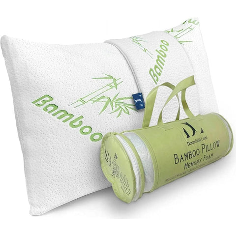 DreamField Linen packaging and label showing product quality and care benefit