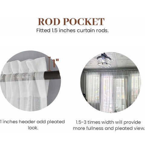 Dreaming Casa close-up of sheer polyester voile texture highlighting lightweight feel
