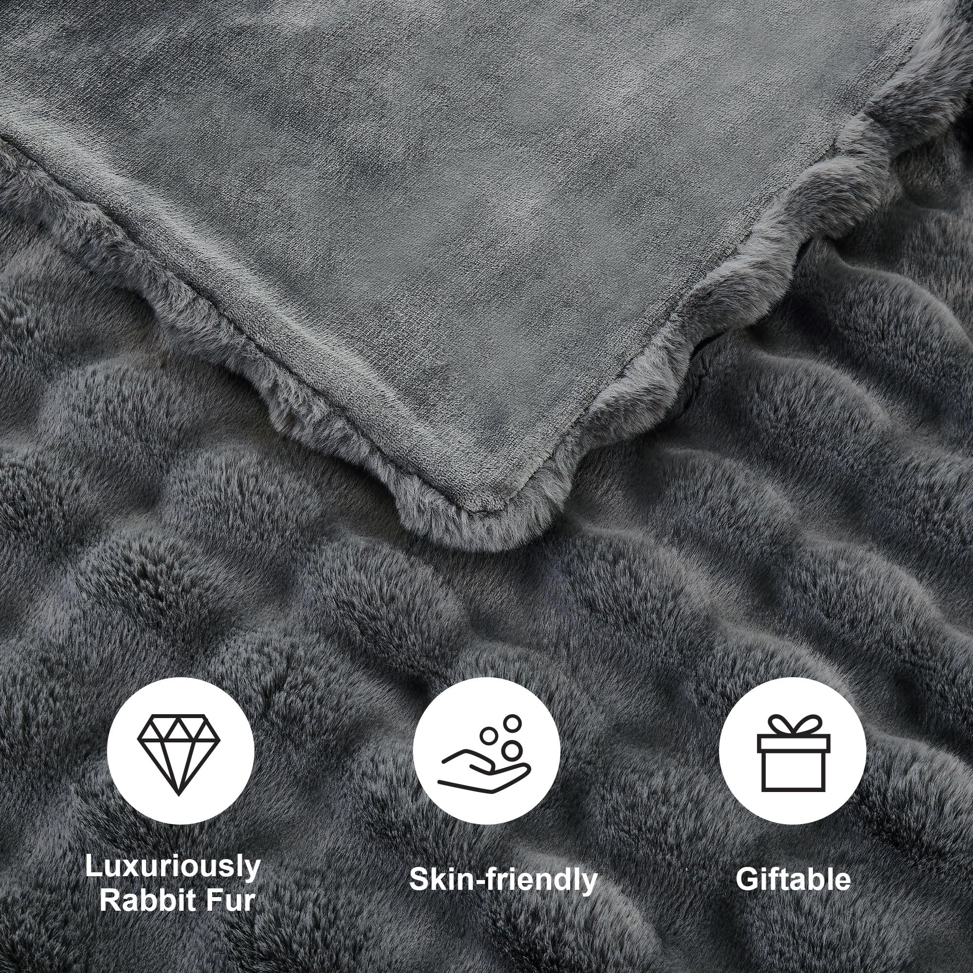 DREAMNINE folded on sofa lifestyle view showing stylish accent and warmth benefit