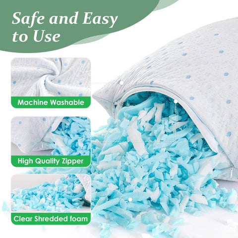Dreamood double-sided cover with ice silk visible for cooling comfort on warm nights