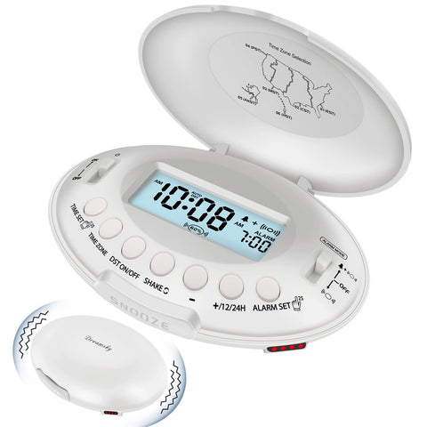 DreamSky front display showing time and benefits of clear readout