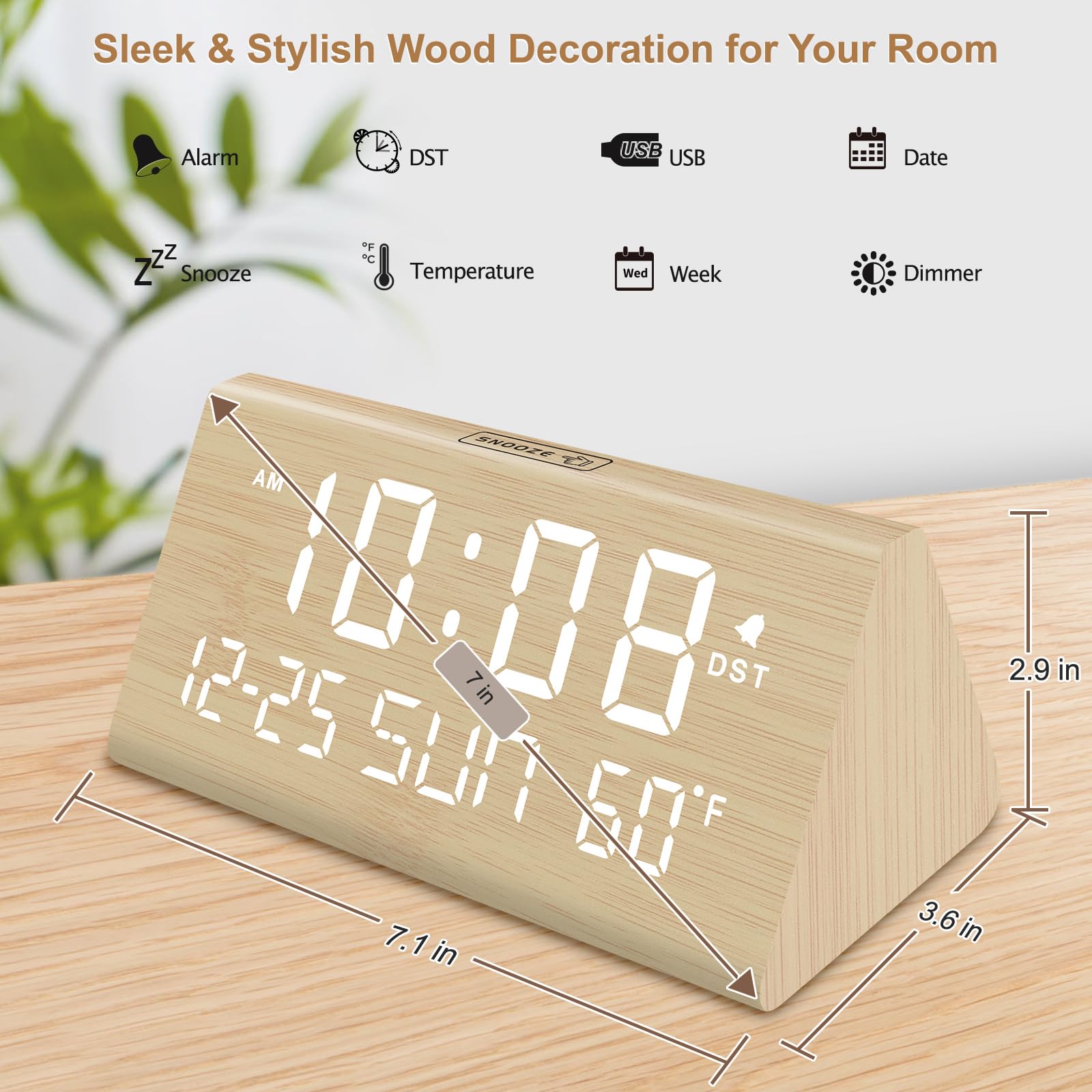 DreamSky next to a smartphone to show scale and bedside charging convenience