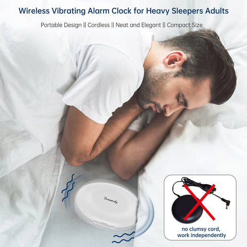 DreamSky under pillow placement demonstrating reliable tactile wake