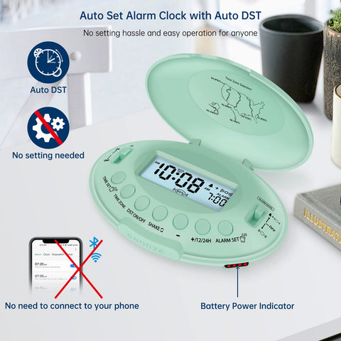DreamSky under-pillow placement illustrating focused wake-up vibration for heavy sleepers