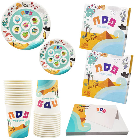 The Dreidel Company place cards arranged to show easy seating and organization