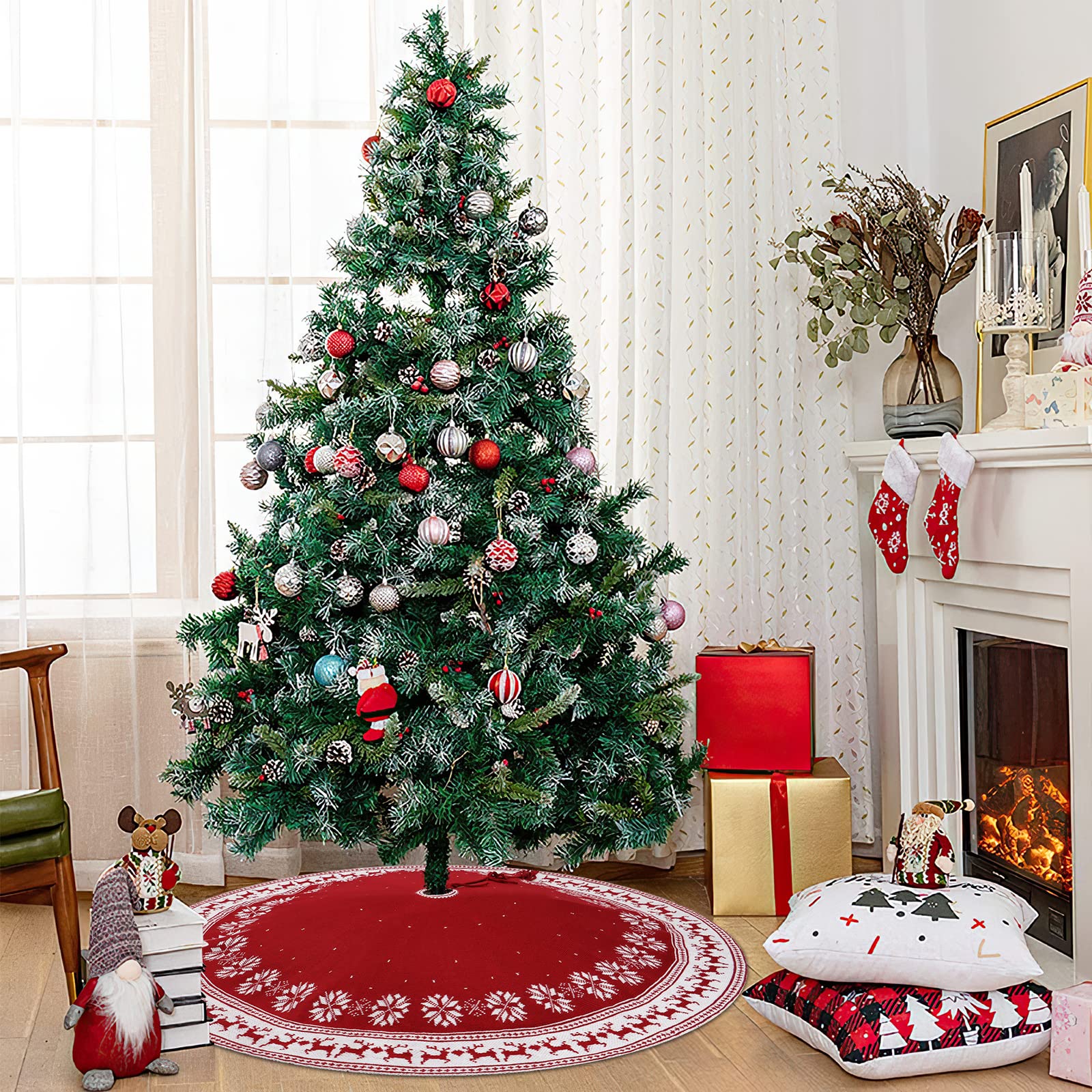Dremisland lifestyle scene in living room creating festive atmosphere
