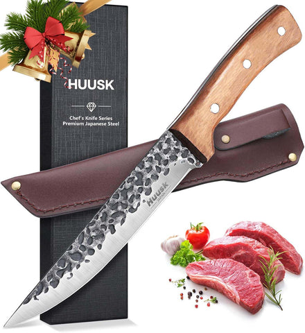 DRGSKL Huusk front profile showing blade shape and balance for precise cuts