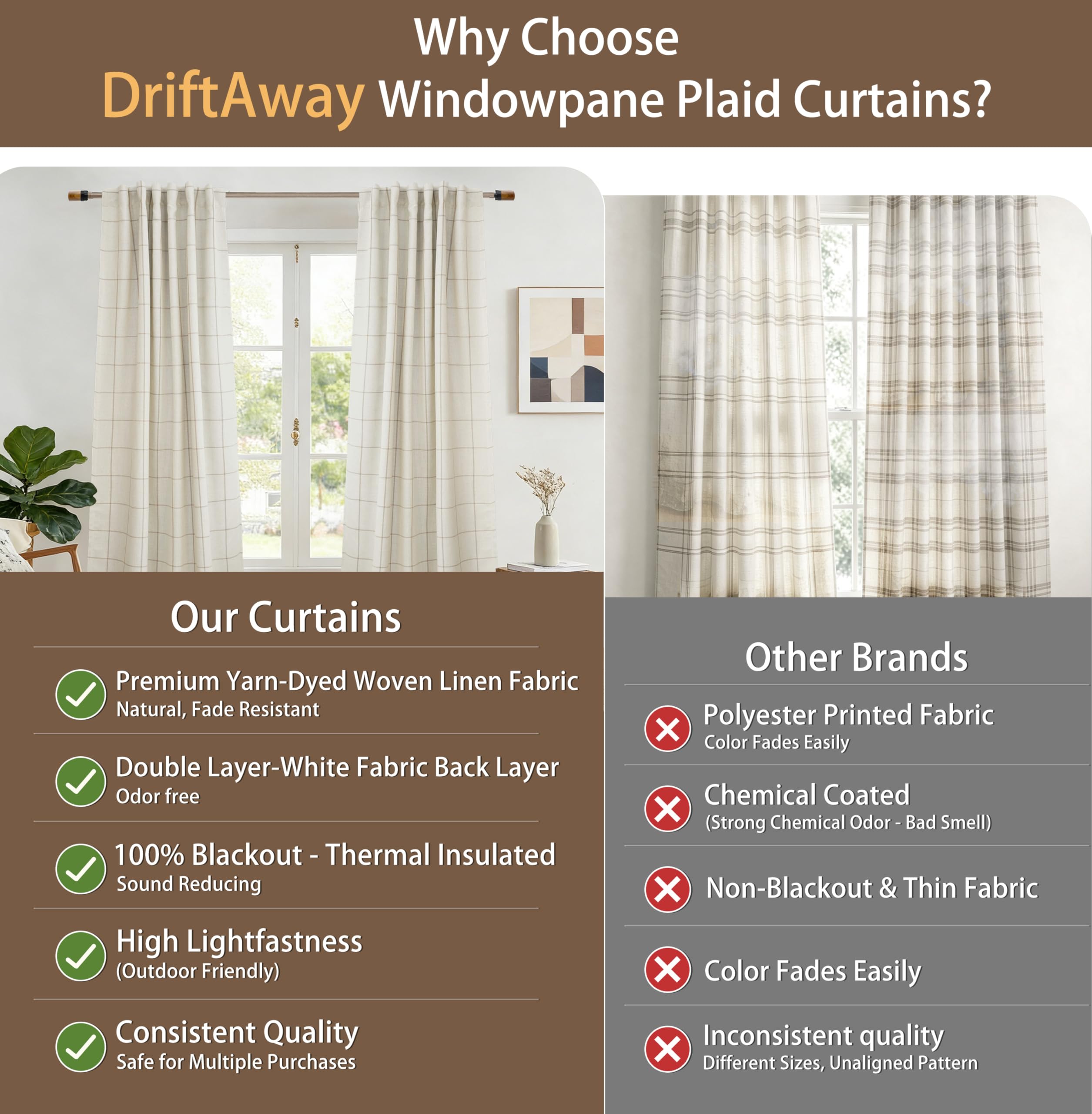 DriftAway installed on a covered patio showing shade and comfort