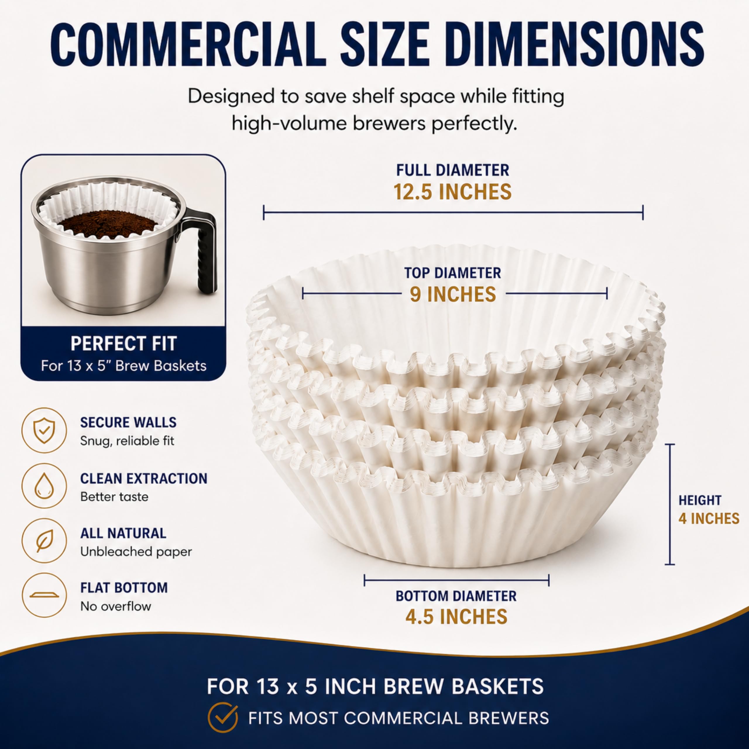 DRINK KATY'S fine paper texture detail showing fiber quality for sediment-free cups