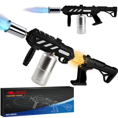 Drookaen AK front view showing torch and nozzle, highlighting durable design