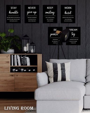 Drsoum set mounted above a desk showing focus and workspace uplift