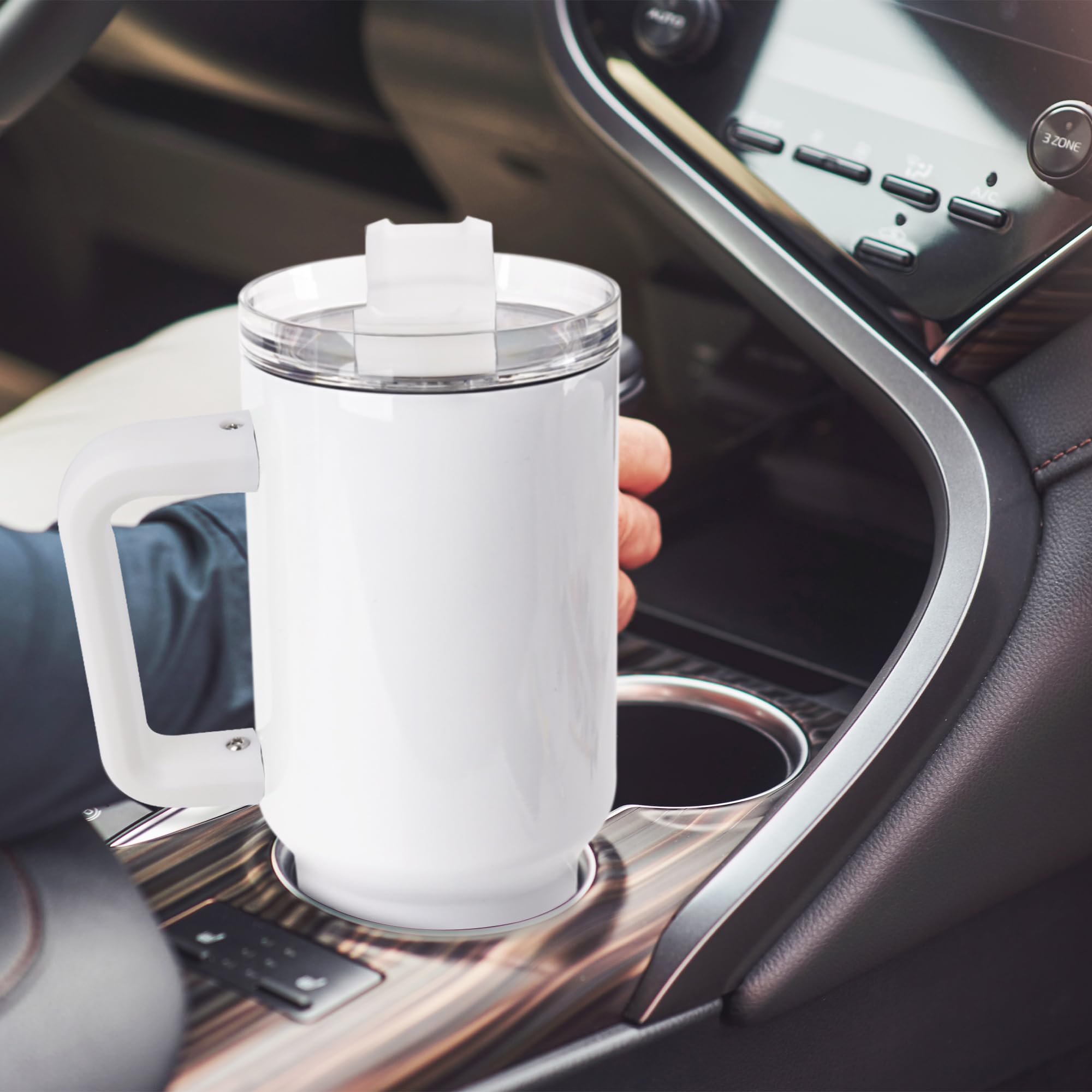 D·S example custom print on tumbler illustrating vibrant sublimation results