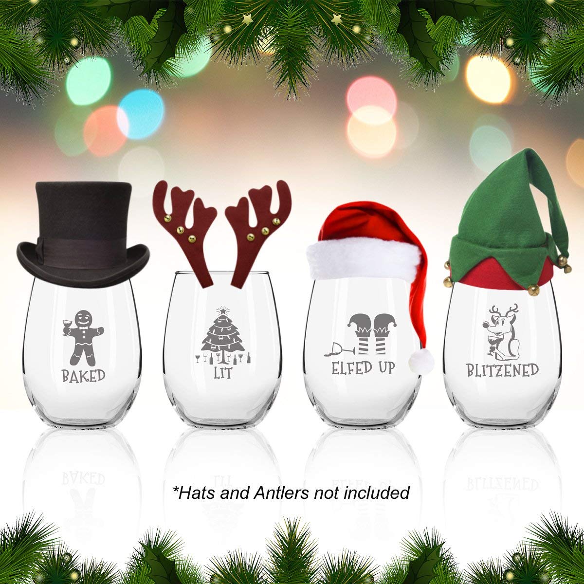 DU VINO each glass individually boxed for easy gifting and safe shipment