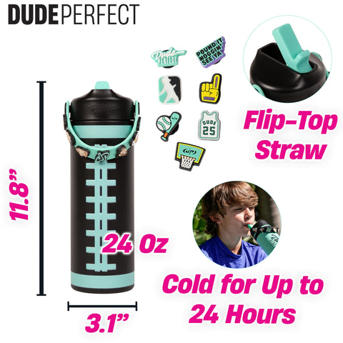 Dude Perfect spread of seven NOGGZ charms for customizable looks