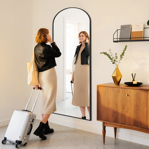 DUMOS next to chair for scale to show full 64-inch practical height