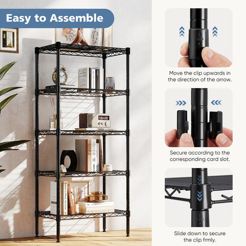 DUMOS scale comparison with storage bins illustrating the rack’s 23.2-inch width advantage