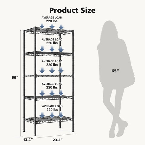 DUMOS shelving in pantry holding food bins showcasing organized, accessible storage